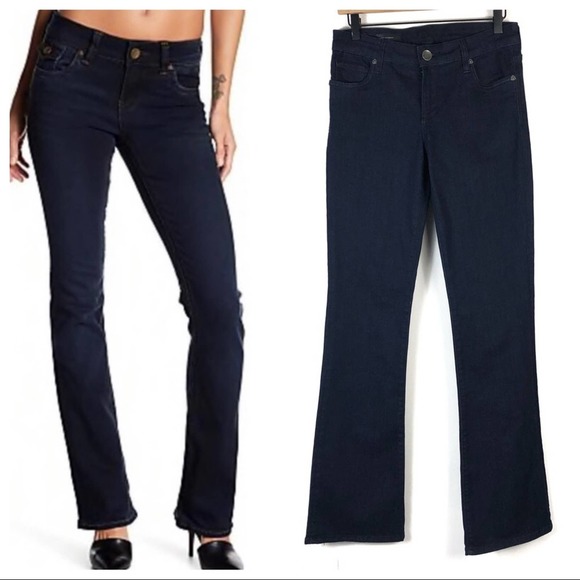 Kloth Karen Baby Bootcut Dark Wash 